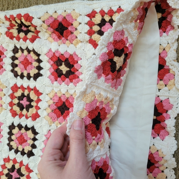 Handmade Crochet Dress - Pink and Black - Picture 5 of 13